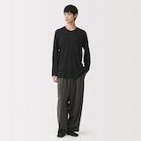 男女兼用　スムースジャージー長袖プルオーバー