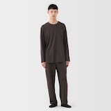 男女兼用　スムースジャージー長袖プルオーバー