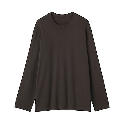男女兼用　スムースジャージー長袖プルオーバー