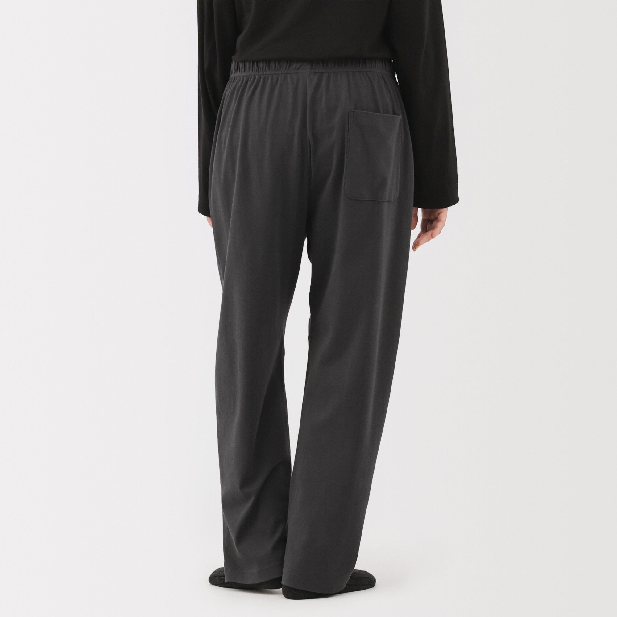 男女兼用 スムースジャージーリラックスパンツ | 無印良品