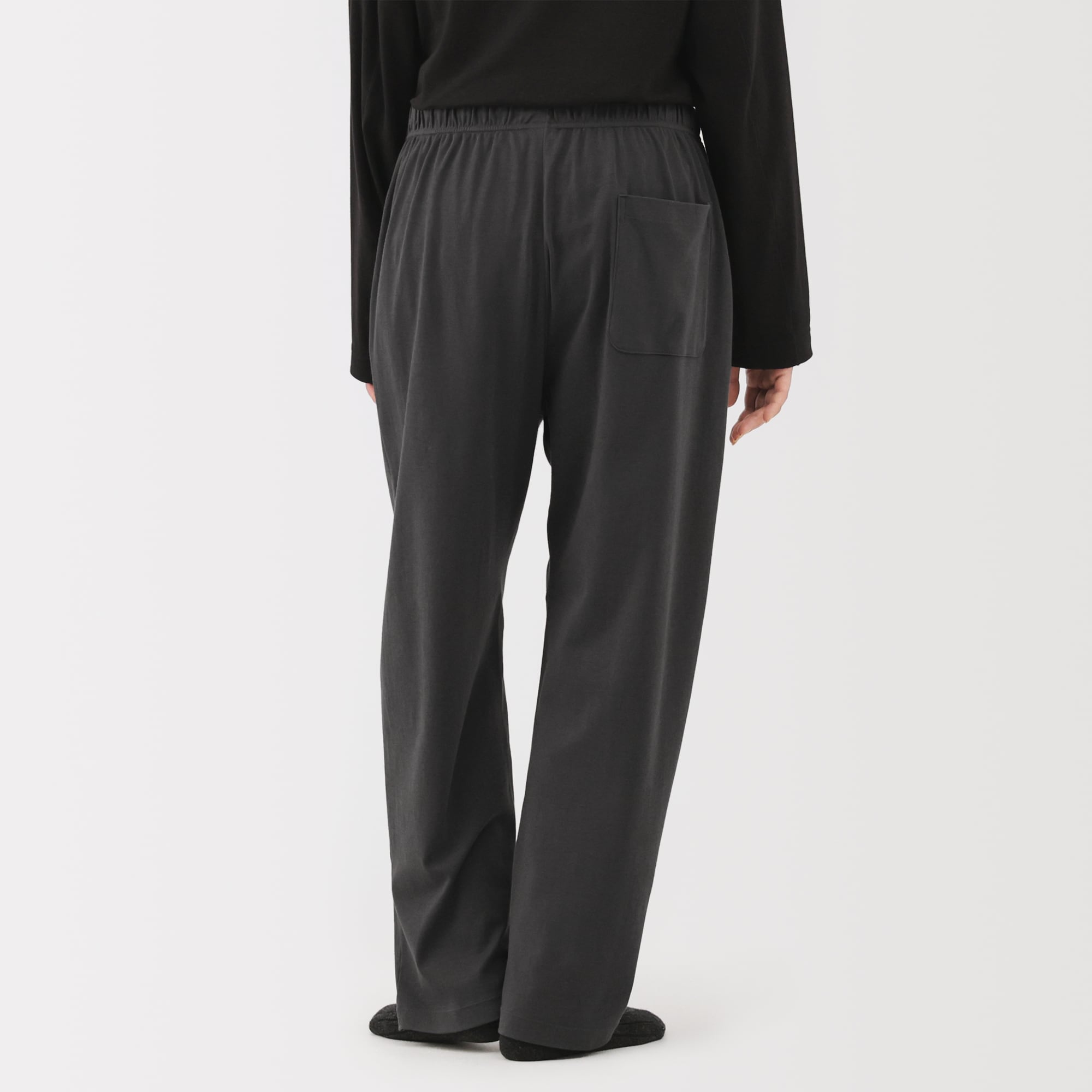 男女兼用　スムースジャージーリラックスパンツ