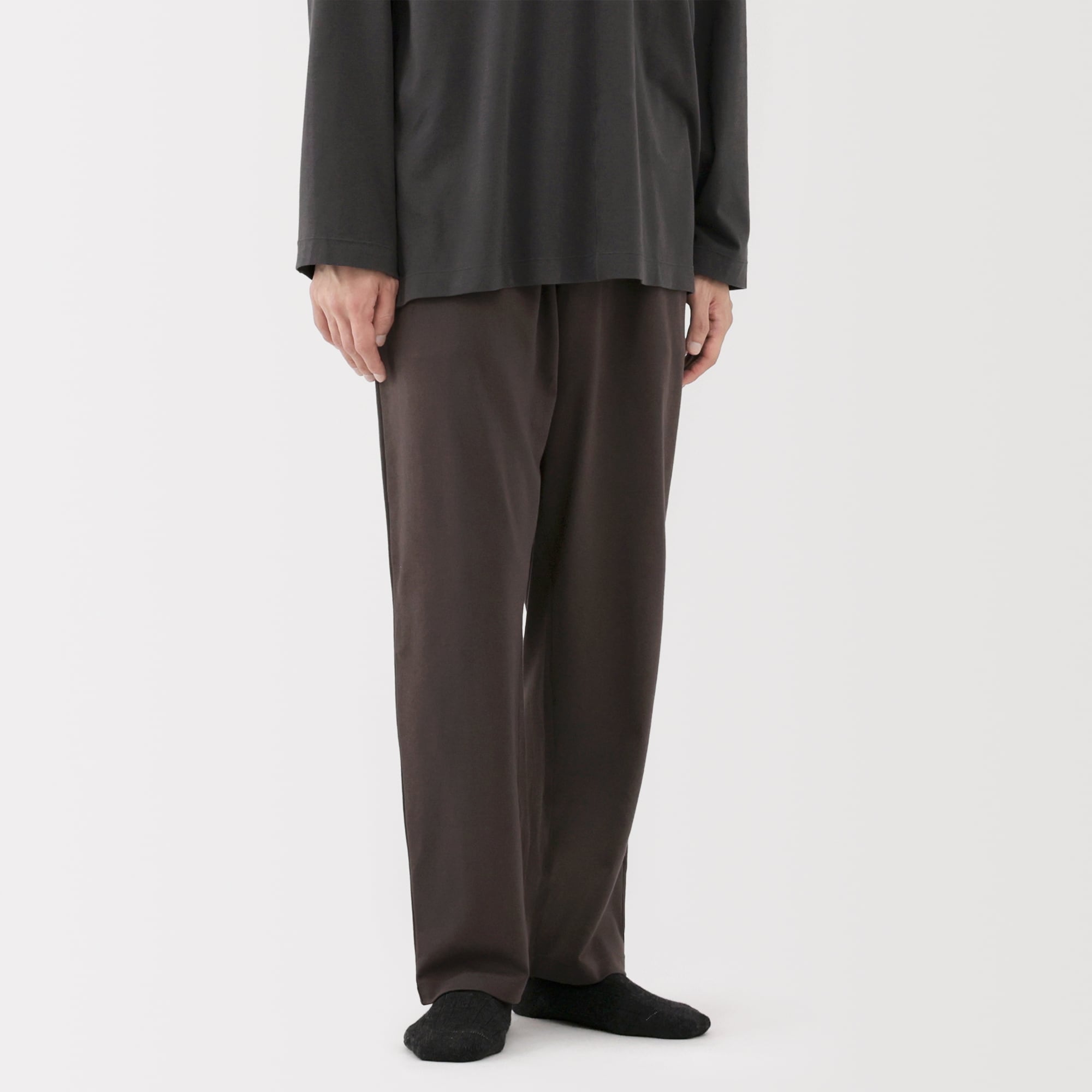 男女兼用　スムースジャージーリラックスパンツ