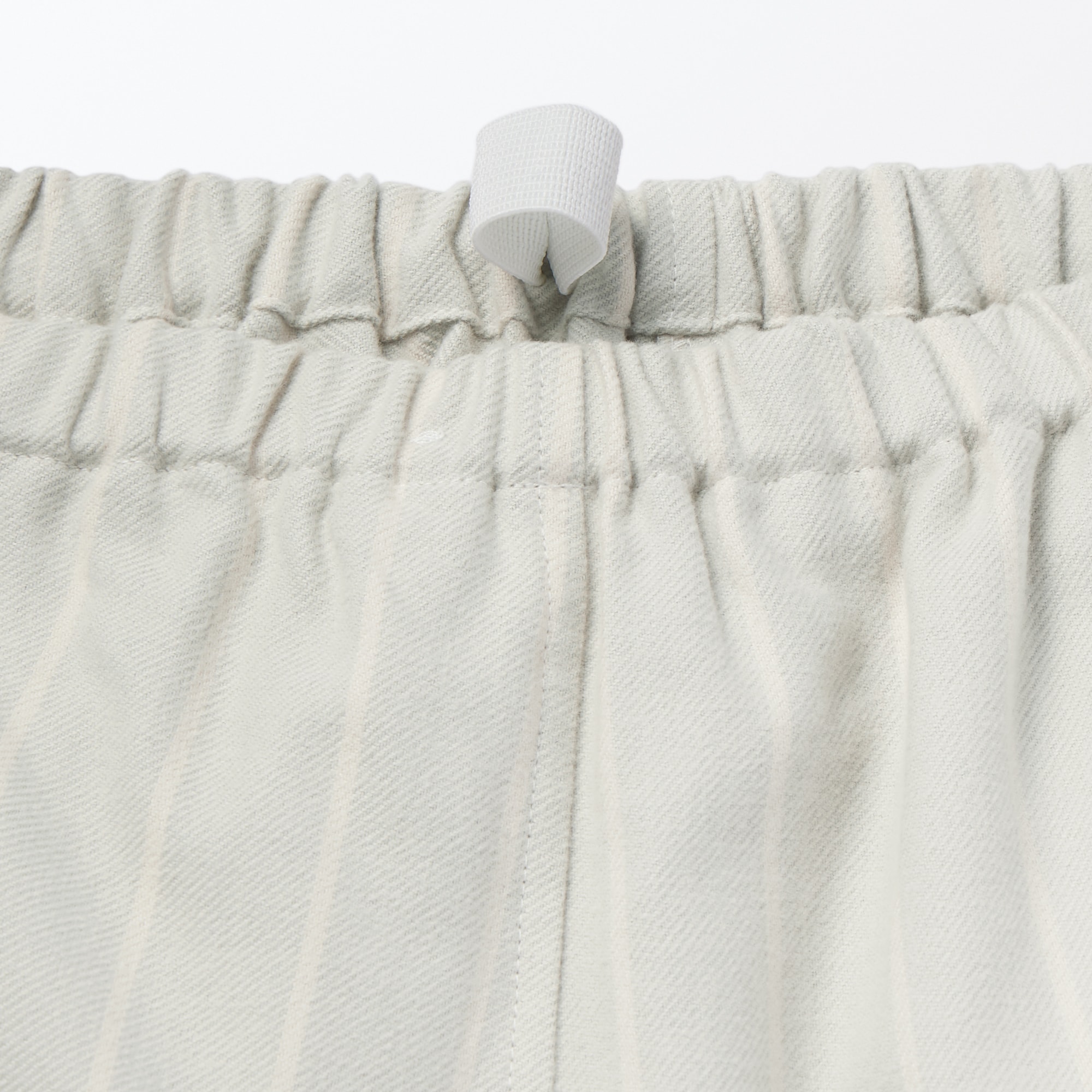 紳士　脇に縫い目のない　フランネル　スタンドカラー長袖パジャマ