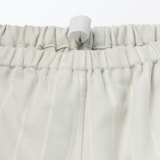 紳士　脇に縫い目のない　フランネル　スタンドカラー長袖パジャマ