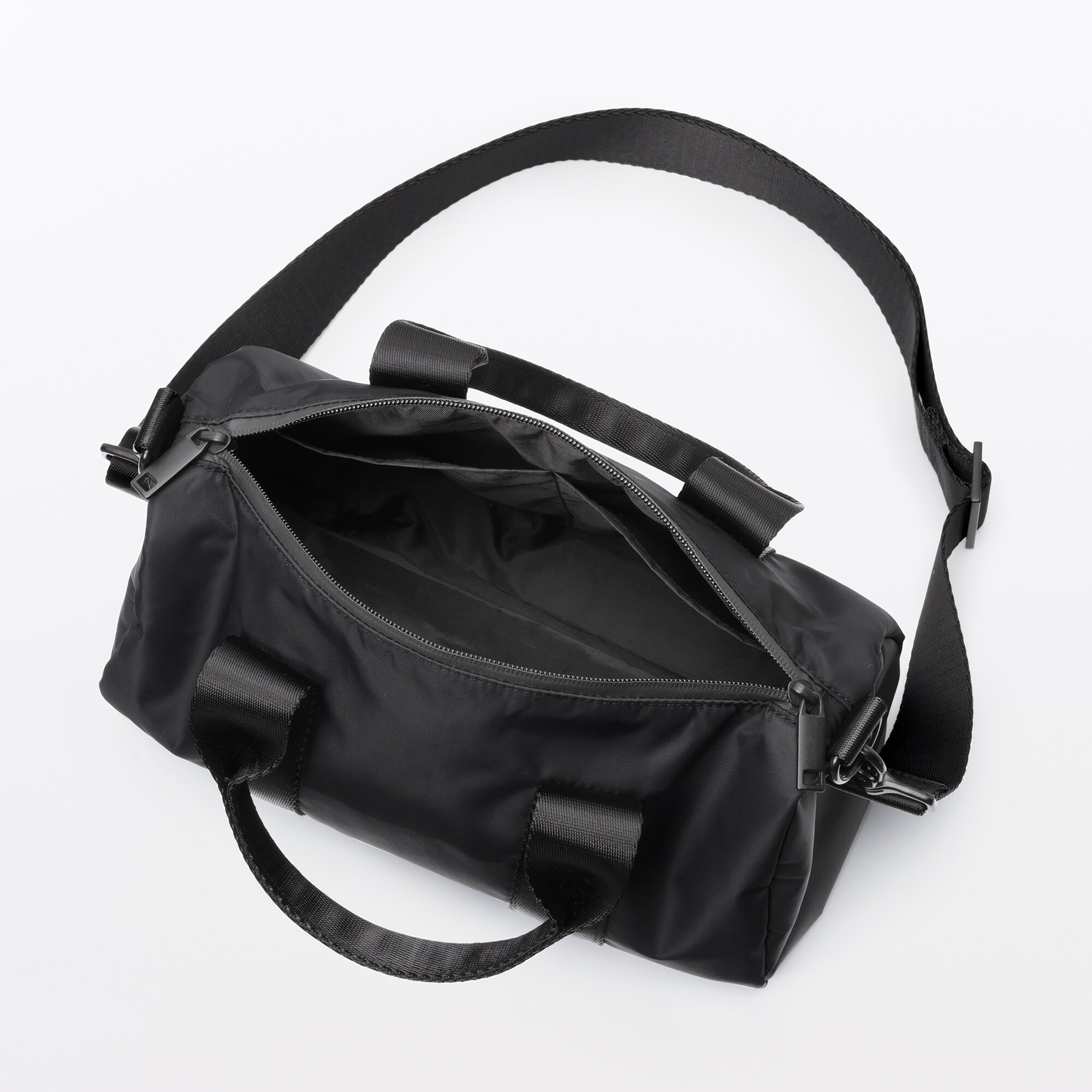 再生ナイロンミニボストンバッグ