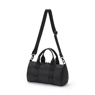 再生ナイロンミニボストンバッグ