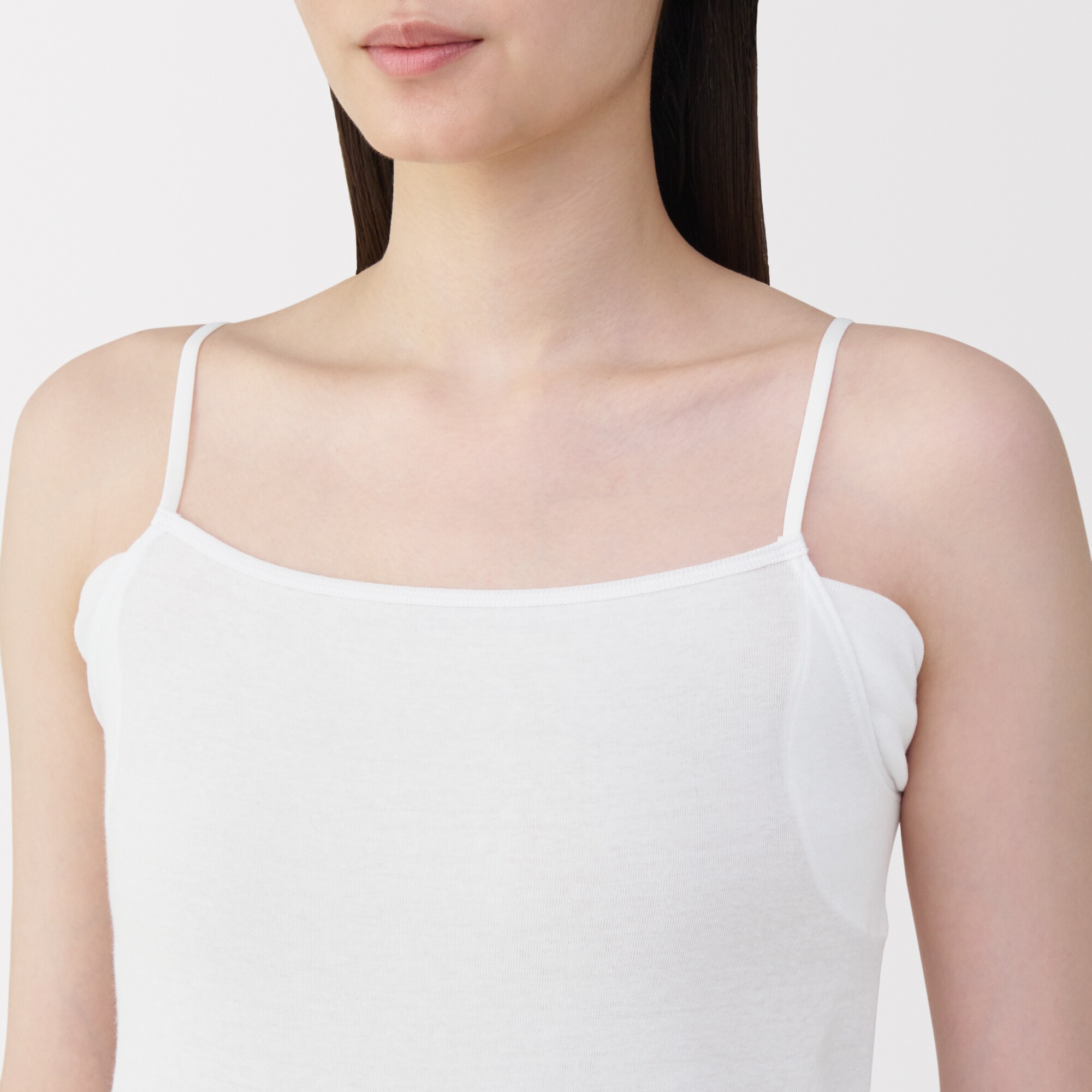 婦人　さらっと綿汗取りパッド付きキャミソール