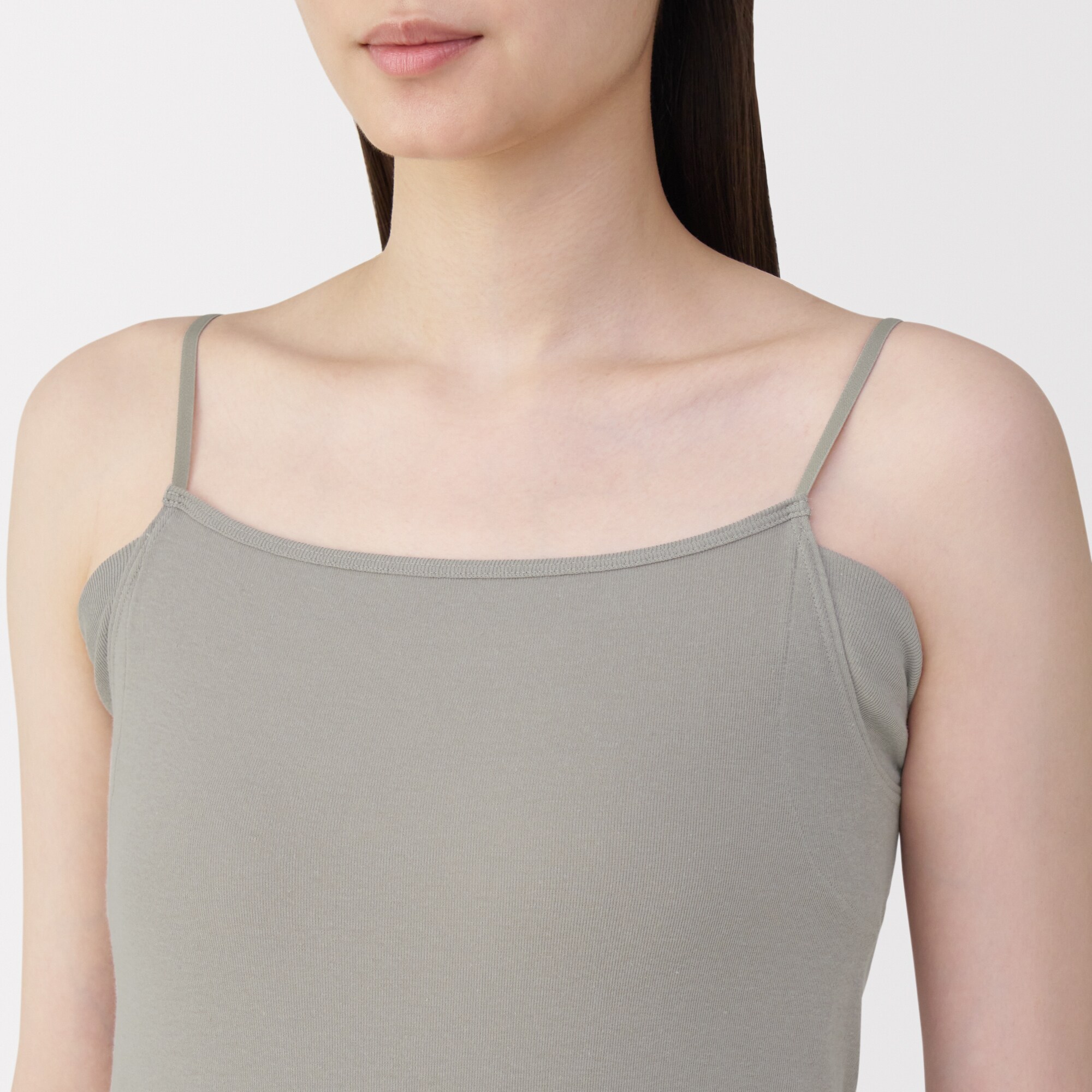 婦人　さらっと綿汗取りパッド付きキャミソール