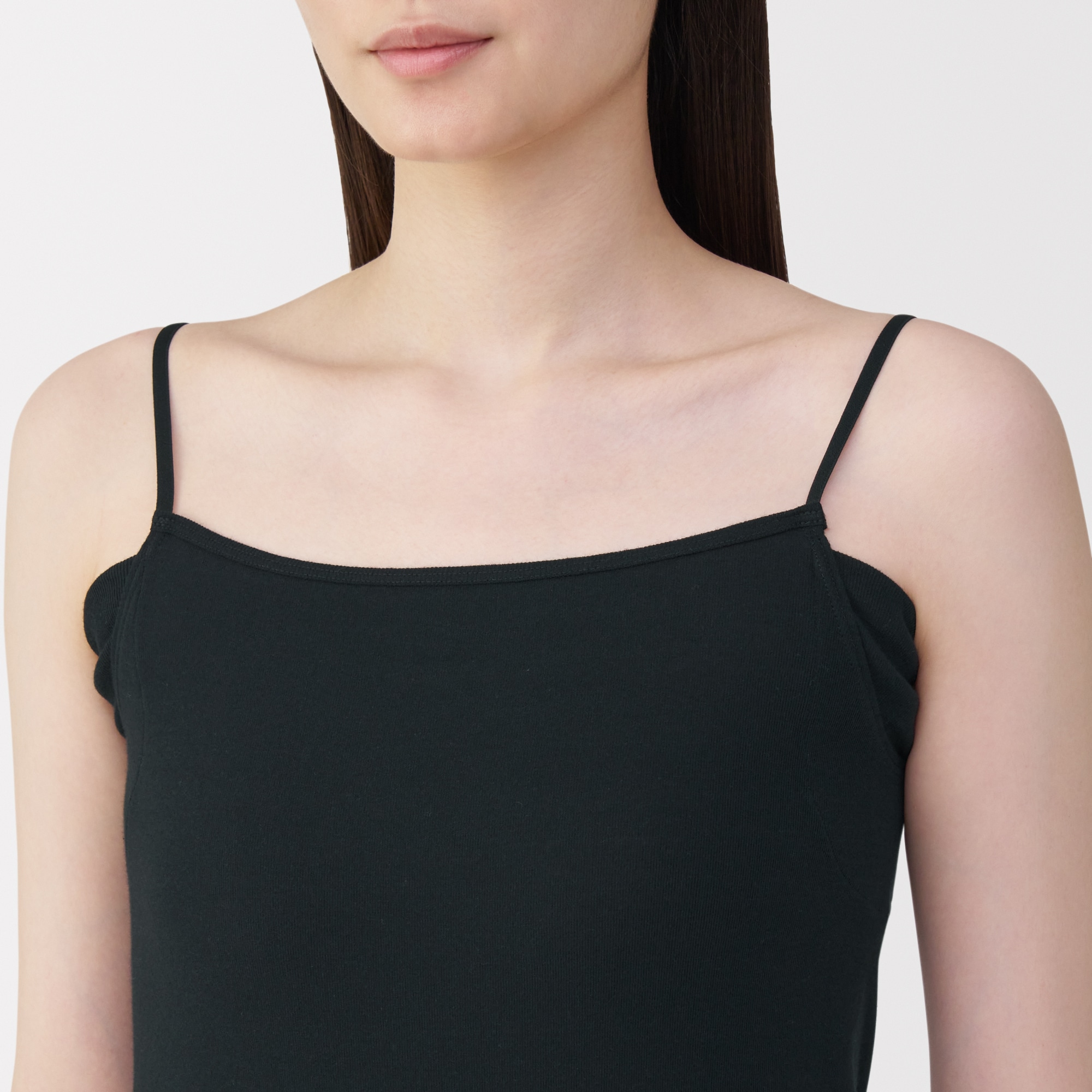 婦人　さらっと綿汗取りパッド付きキャミソール