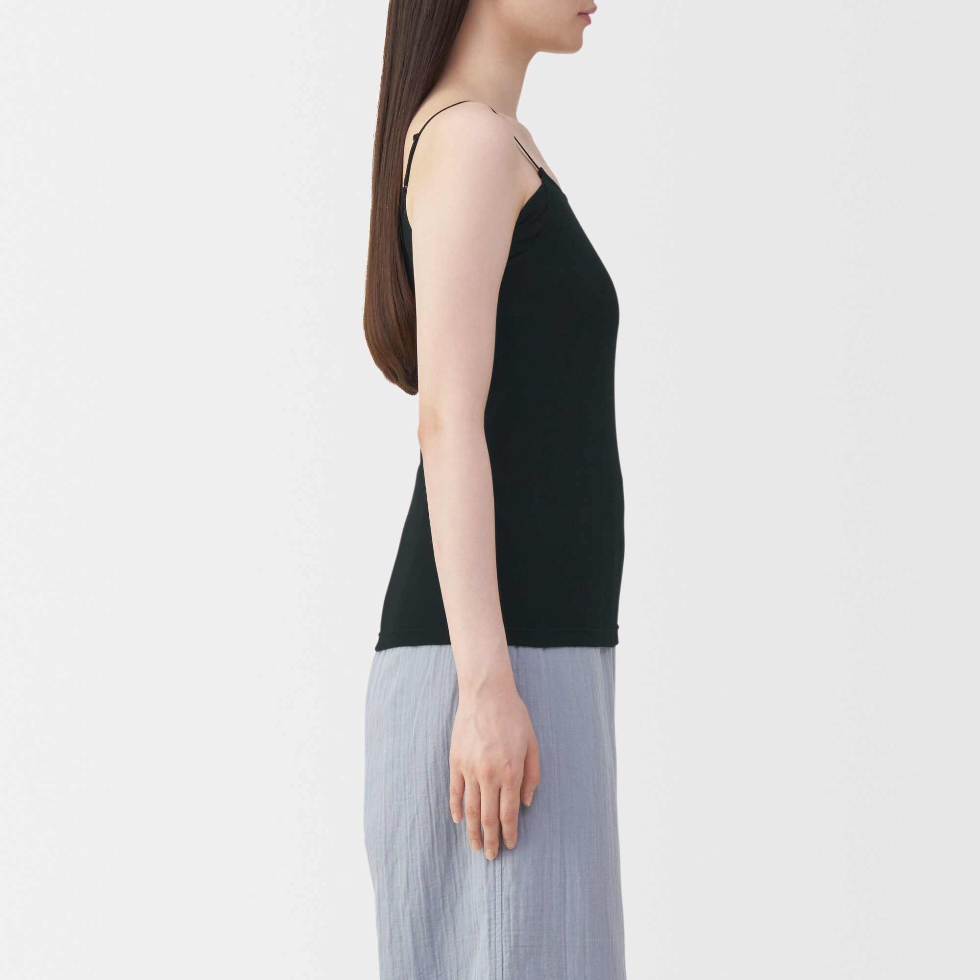 婦人　さらっと綿汗取りパッド付きキャミソール