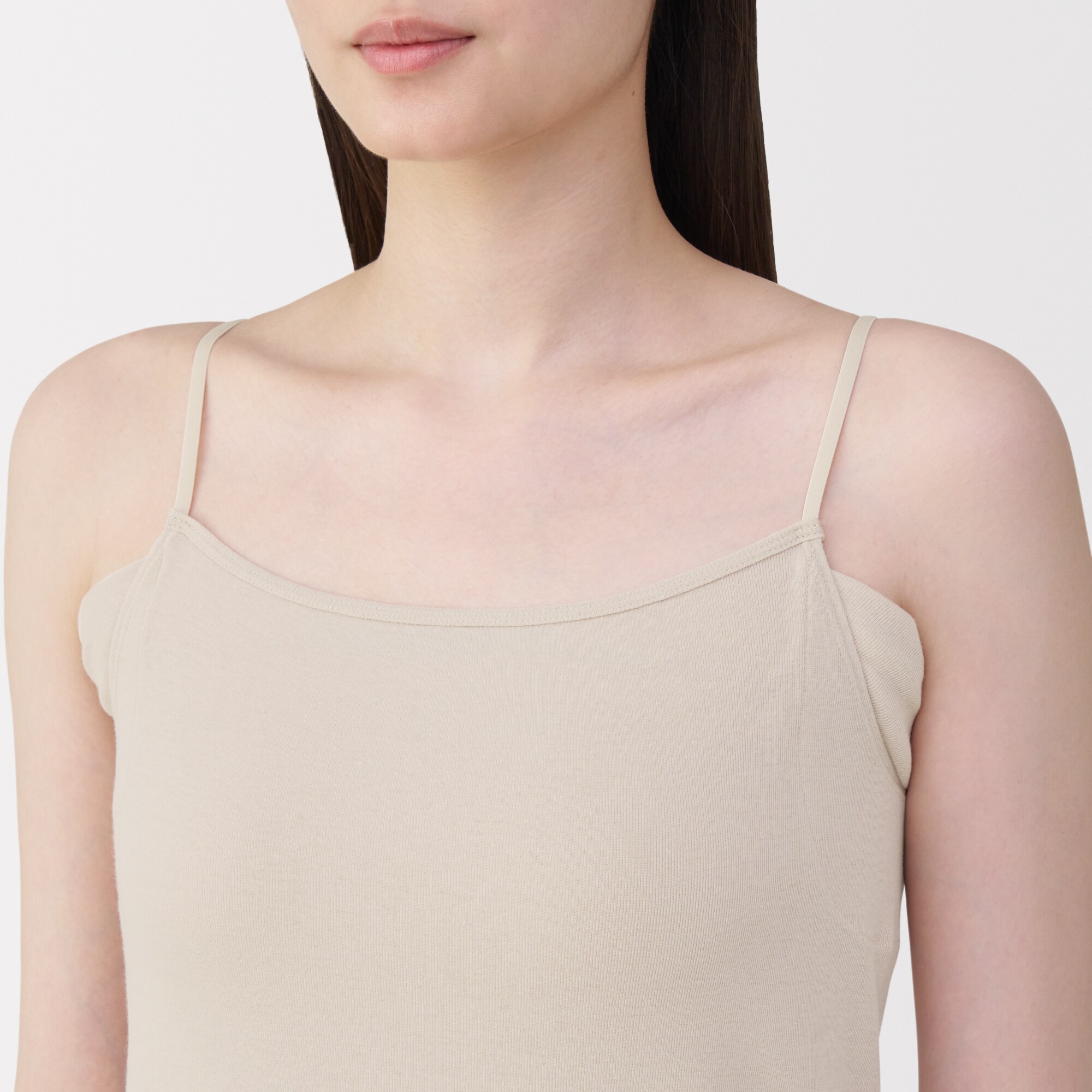 婦人　さらっと綿汗取りパッド付きキャミソール