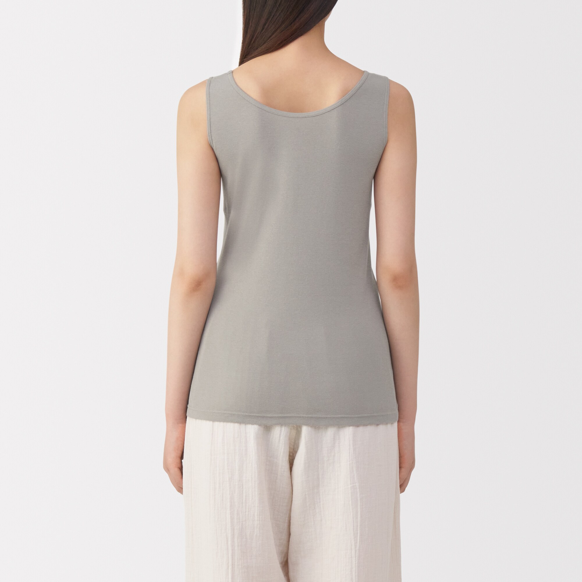 婦人　さらっと綿汗取りパッド付きタンクトップ