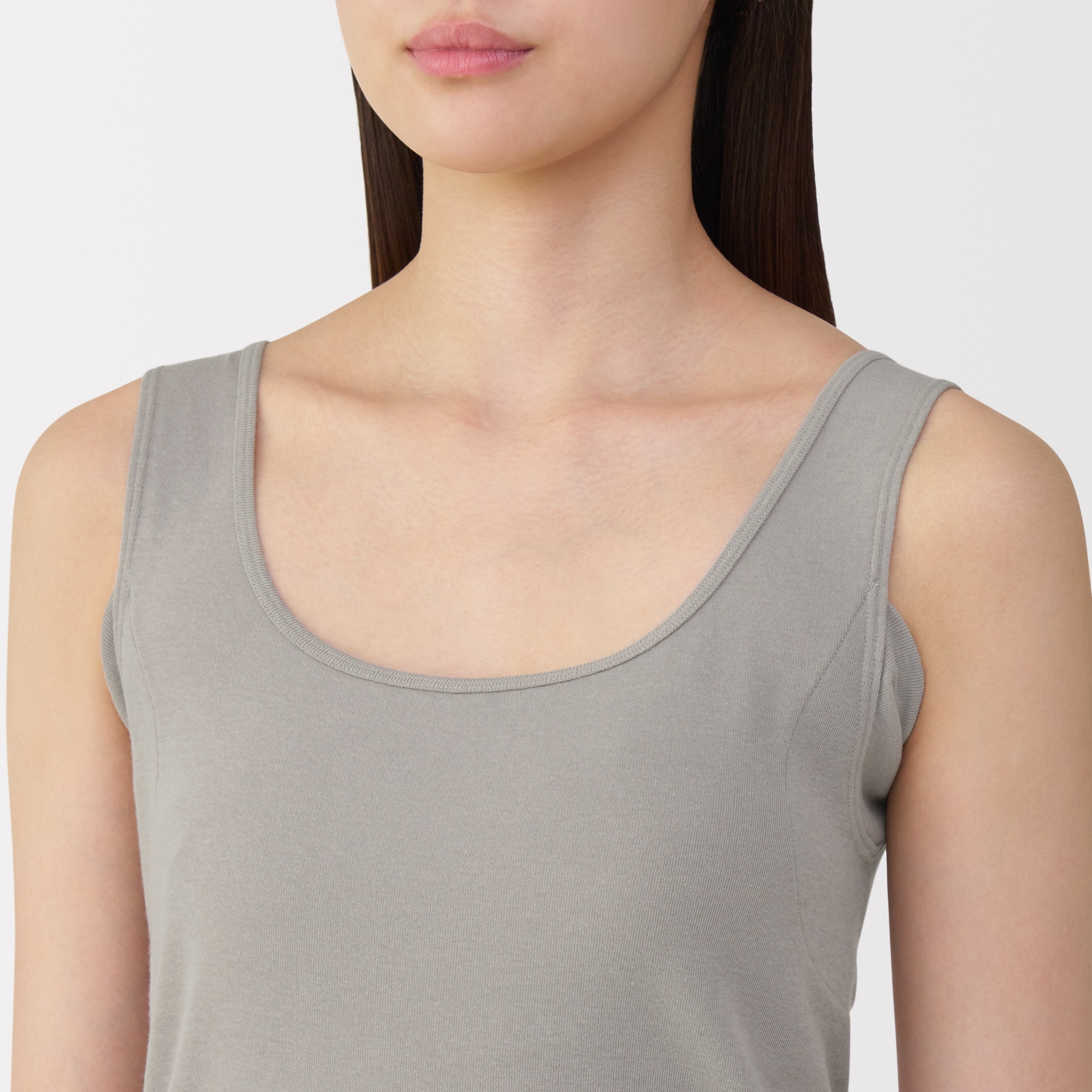 婦人　さらっと綿汗取りパッド付きタンクトップ