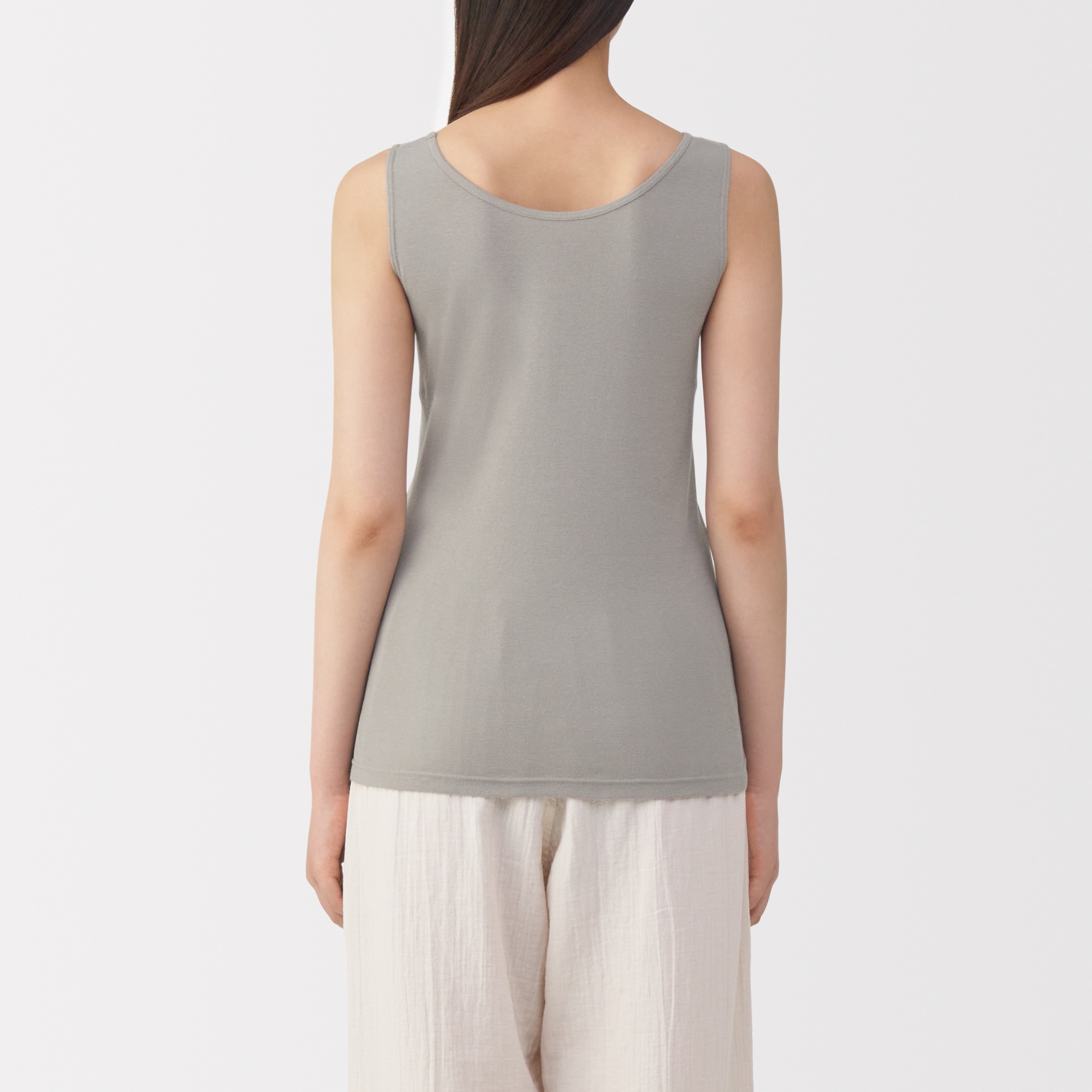 婦人　さらっと綿汗取りパッド付きタンクトップ