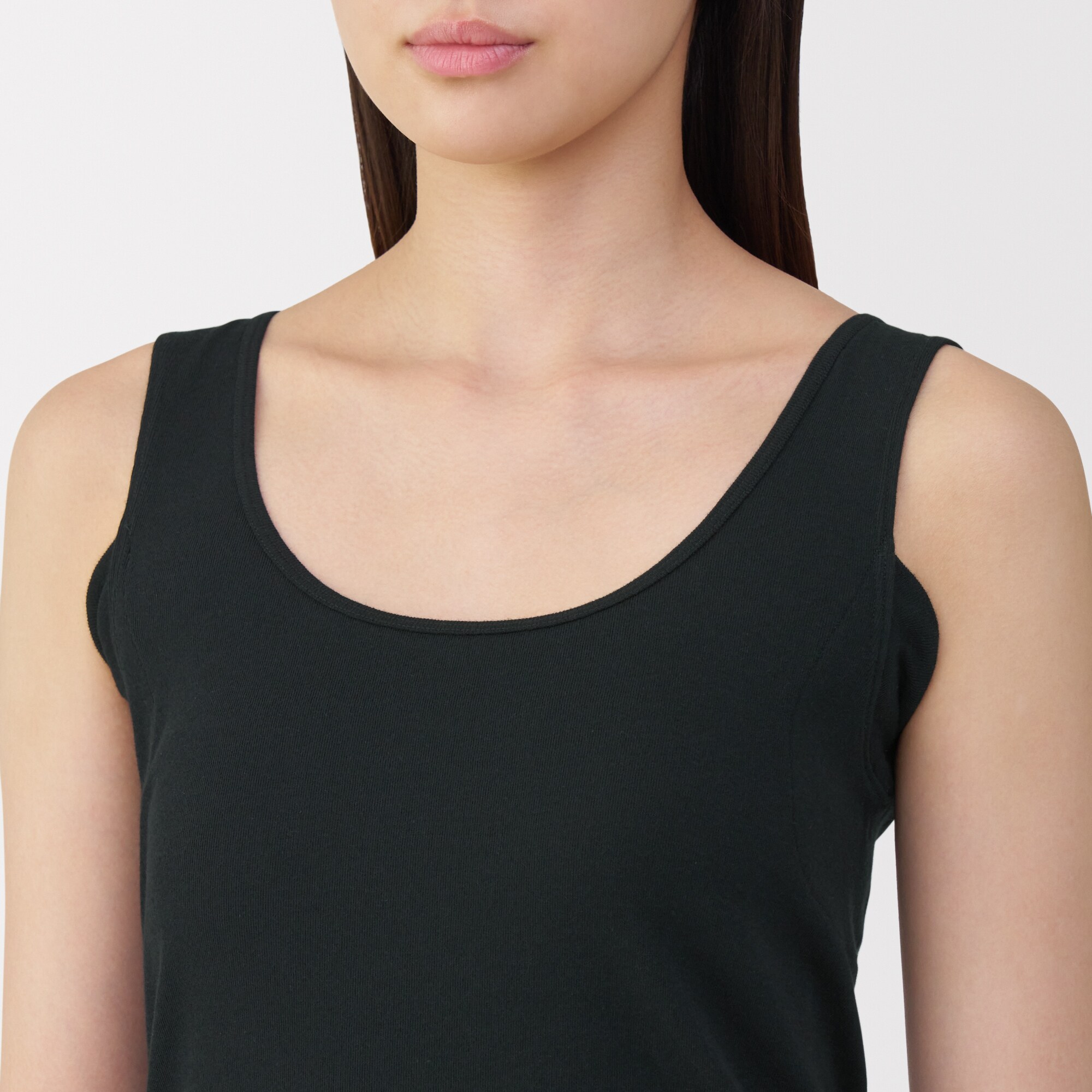 婦人　さらっと綿汗取りパッド付きタンクトップ