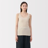 婦人　さらっと綿汗取りパッド付きタンクトップ
