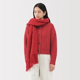 メリノウールローゲージストール