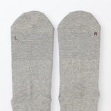 足なり直角　サポート付き　奈良県で編んだ　右と左のある靴下