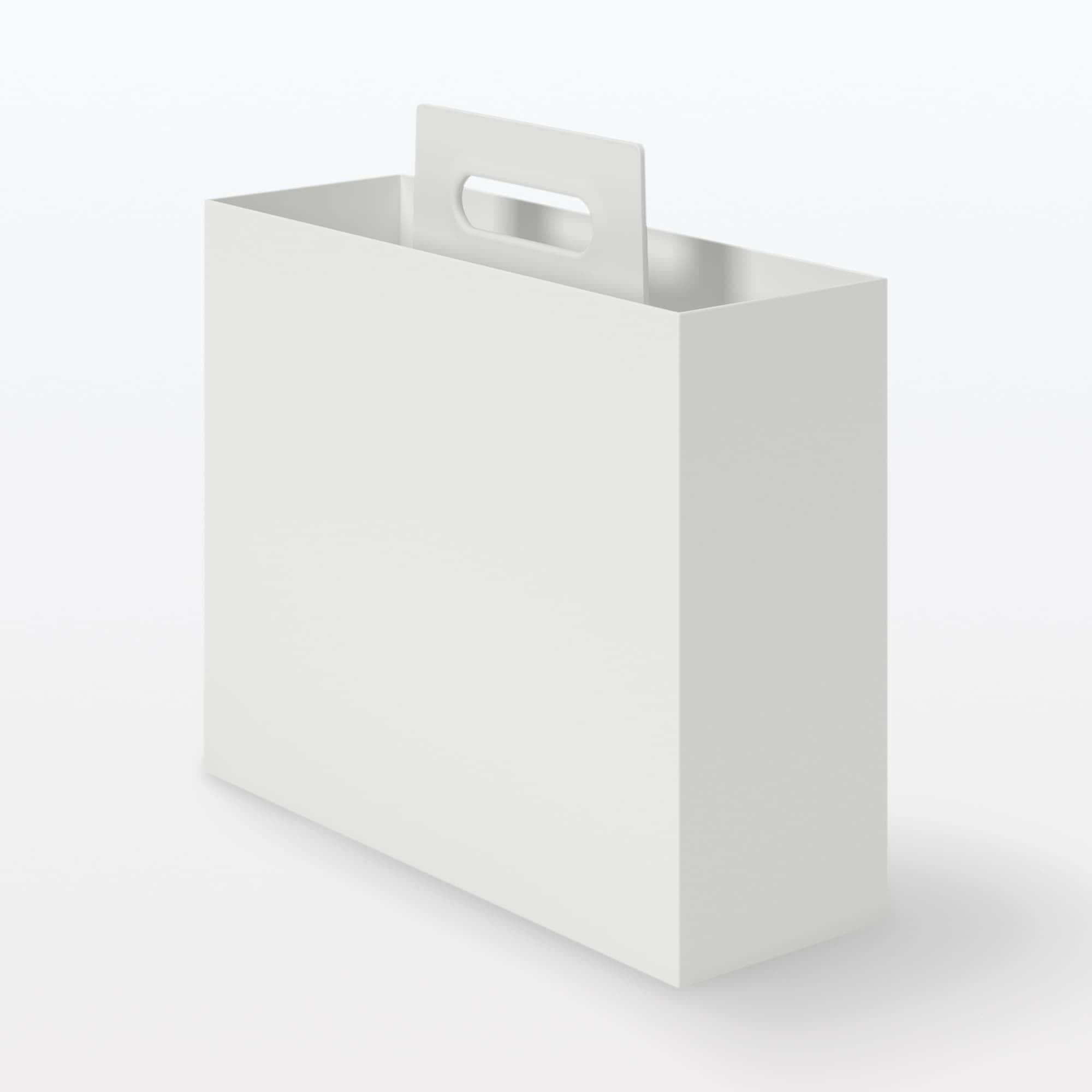 再生ポリプロピレン入り持ち手付きファイルボックス・スタンダード