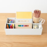 再生ポリプロピレン入り収納キャリーボックス・ワイド