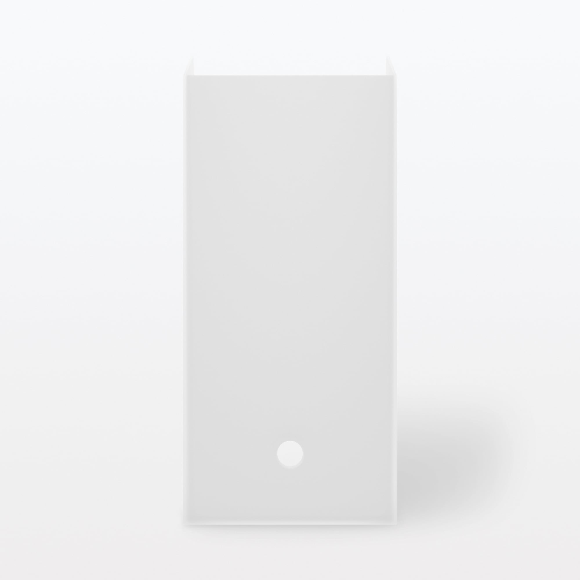 無印良品 ポリプロピレンスタンドファイルボックス・ワイド・Ａ４用・ホワイトグレー ポリプロピレンスタンドファイルボックス ワイド A4用