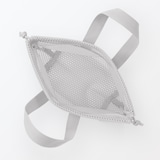 立体メッシュ持ち手付き巾着