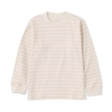 キッズ　両面起毛クルーネック長袖Ｔシャツ