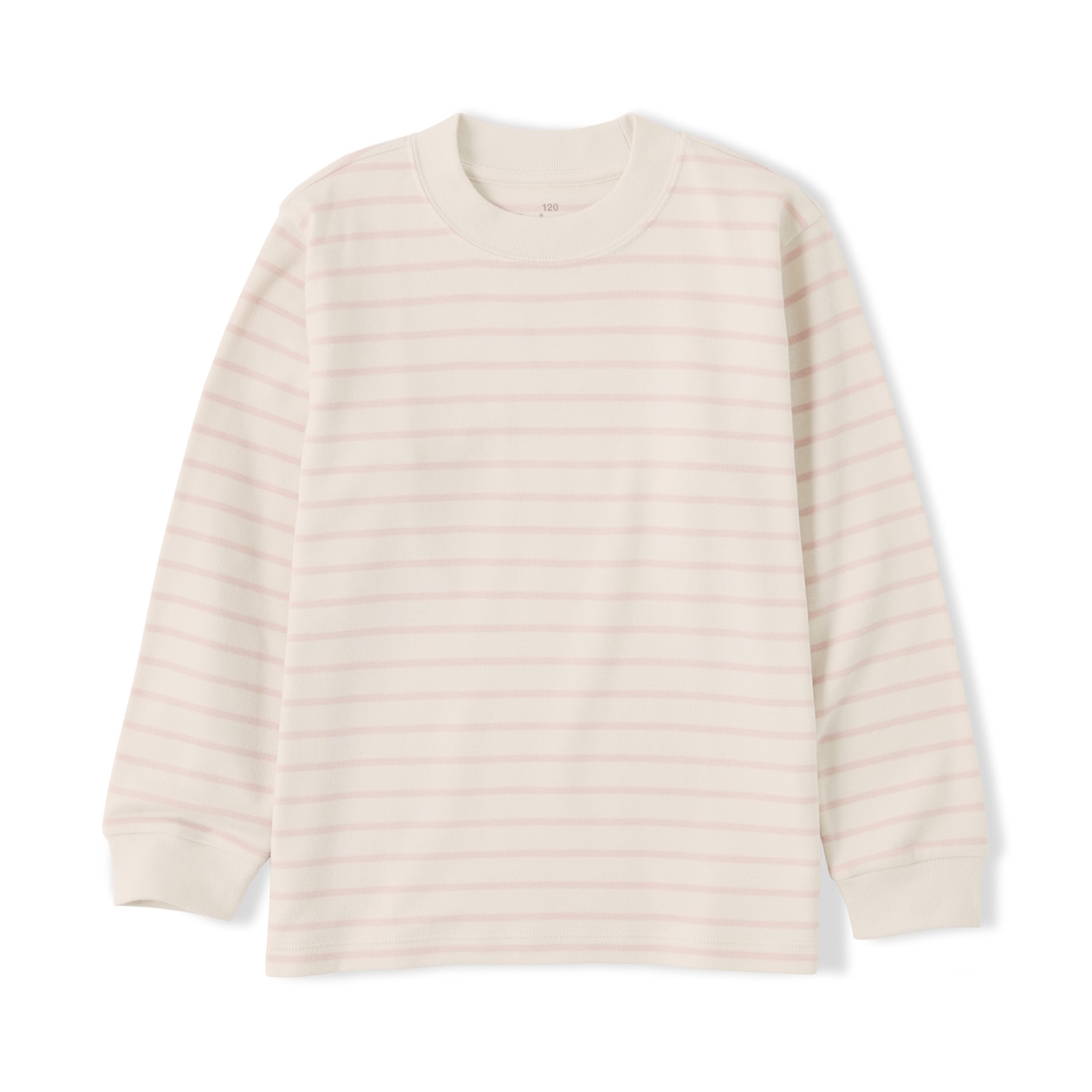 キッズ　両面起毛クルーネック長袖Ｔシャツ
