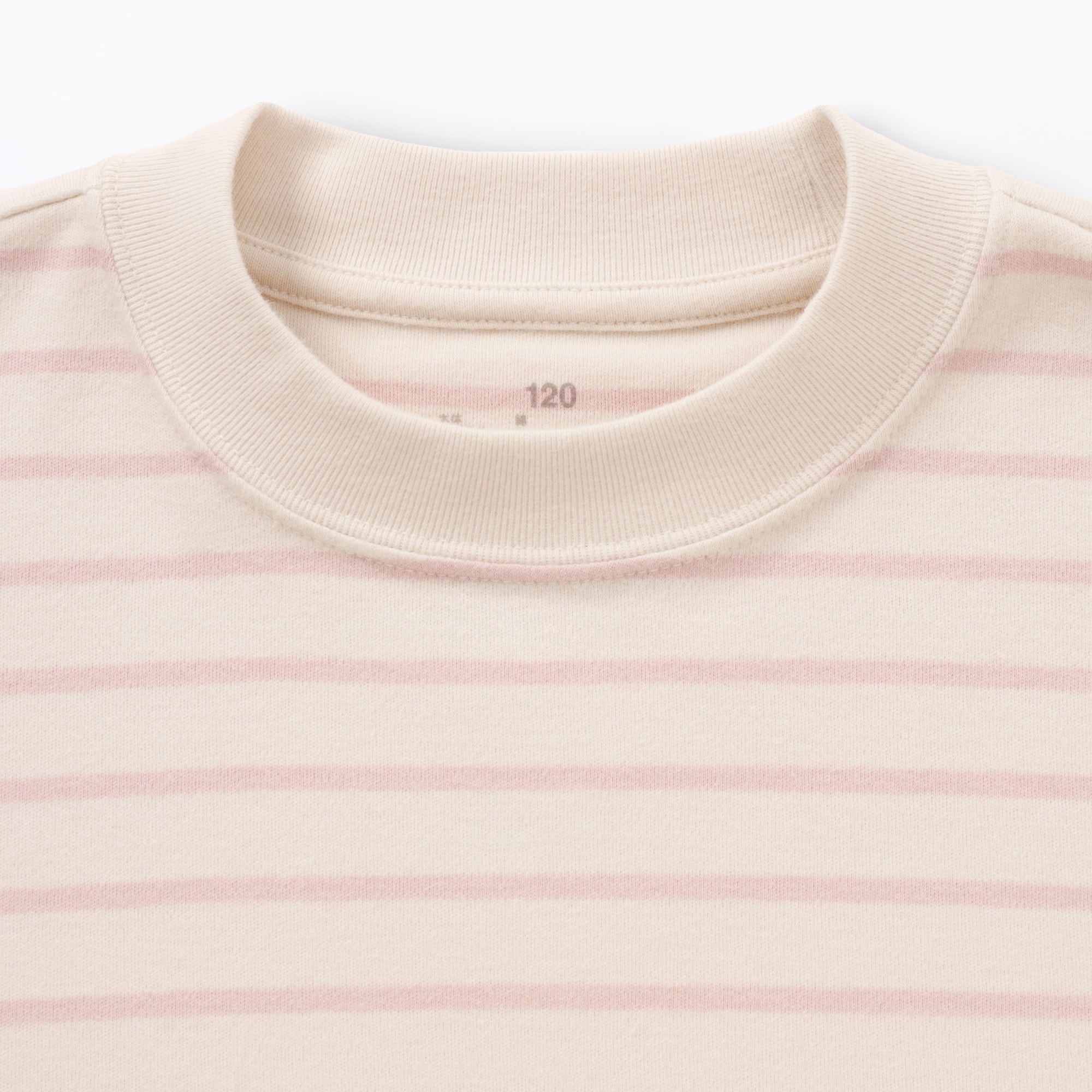 キッズ　両面起毛クルーネック長袖Ｔシャツ