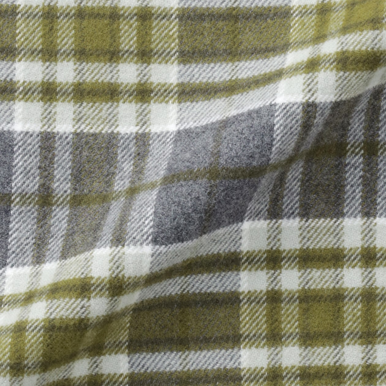 キッズ　両面起毛フランネルスタンドカラー長袖シャツ（ＣＮ）