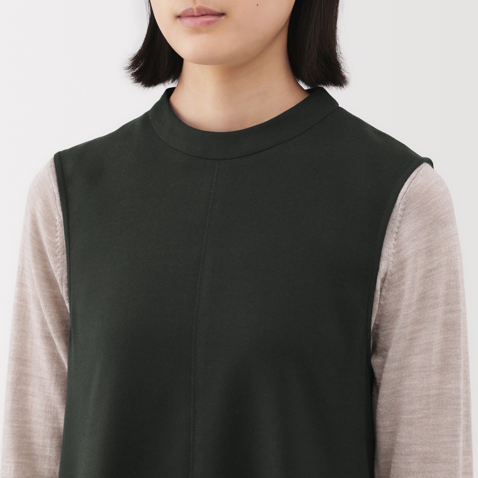 婦人　起毛ジャンパースカート