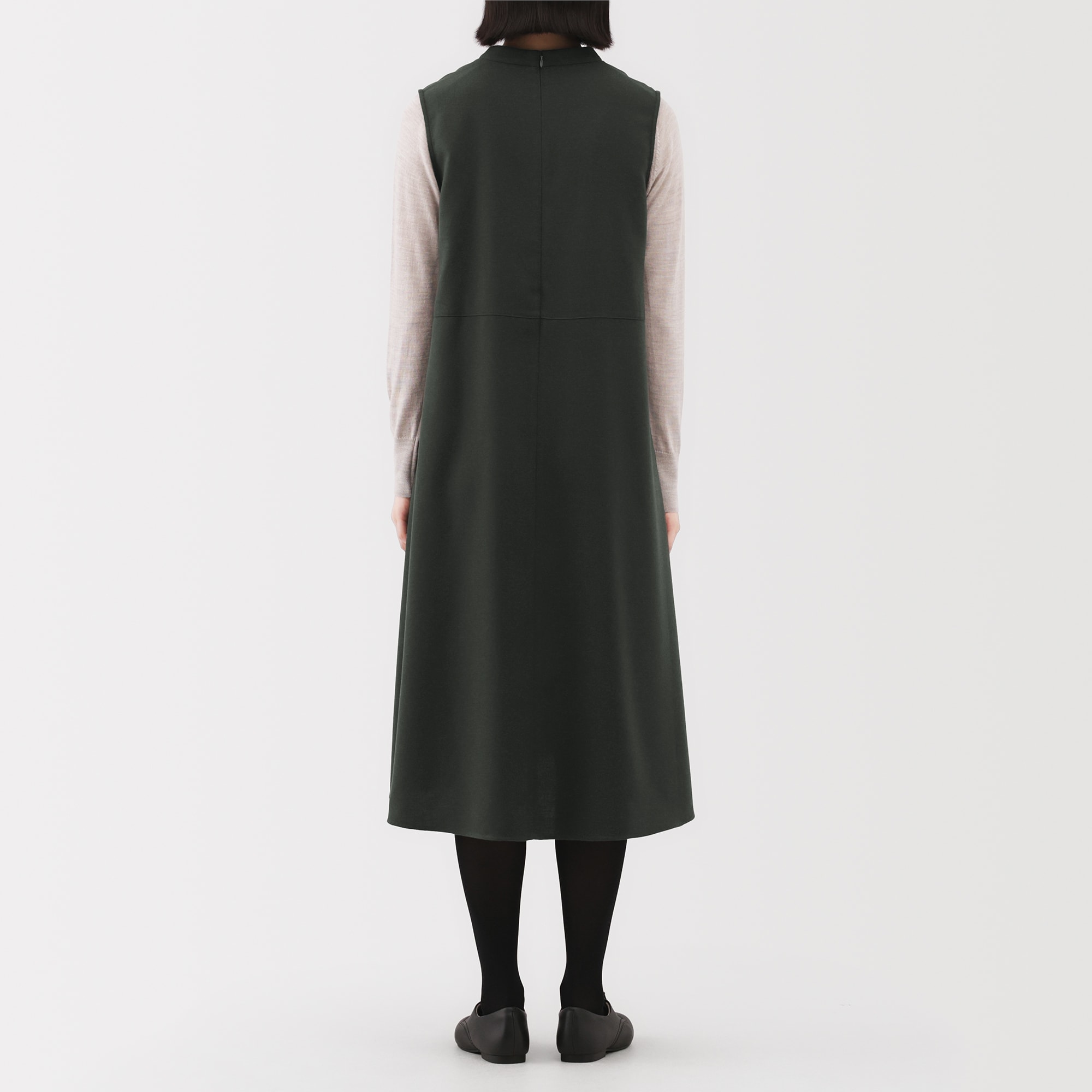 婦人　起毛ジャンパースカート