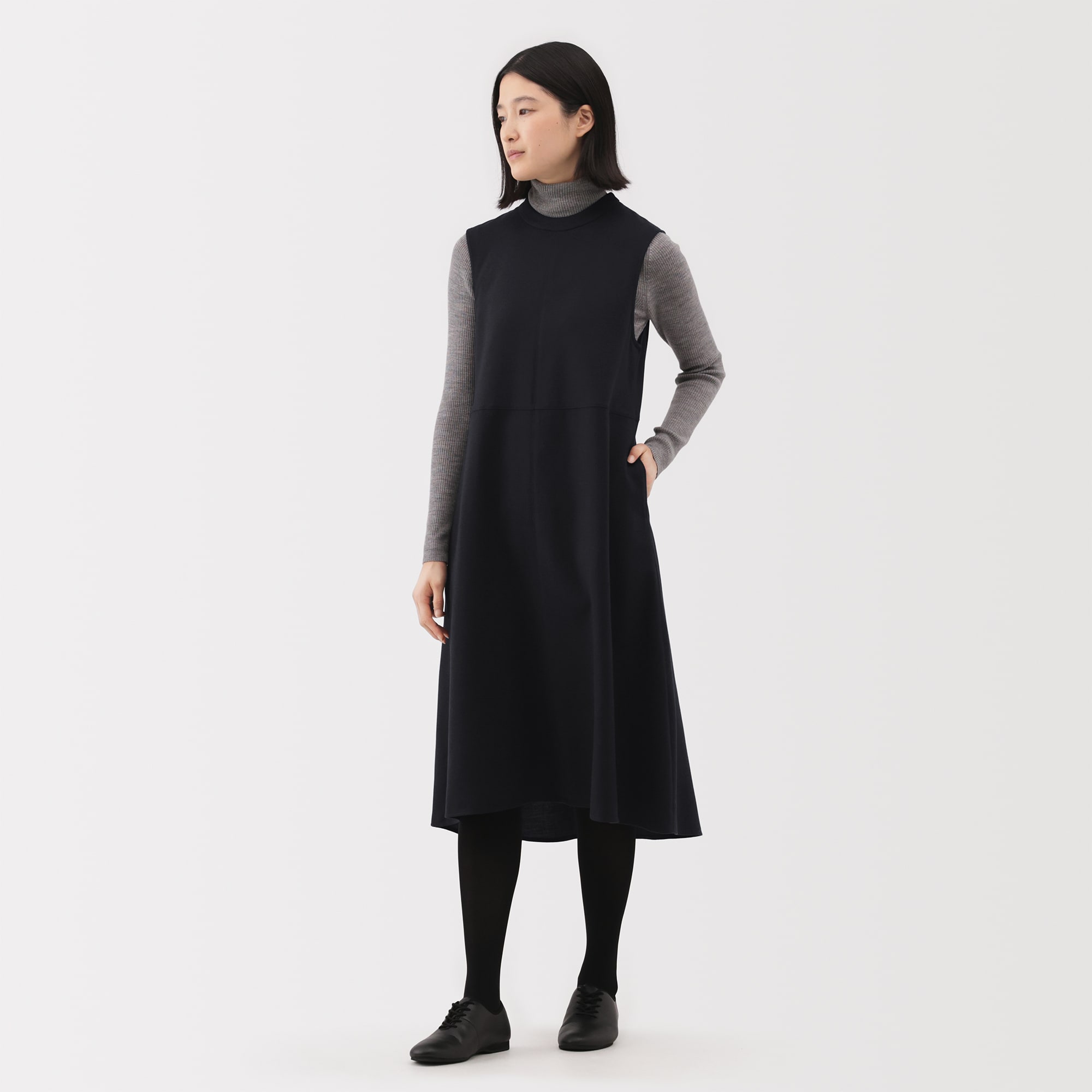 婦人 起毛ジャンパースカート | 無印良品