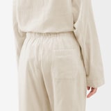 男女兼用　インドの手紬ぎ手織りパジャマ