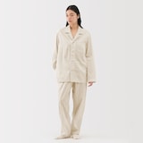 男女兼用　インドの手紬ぎ手織りパジャマ