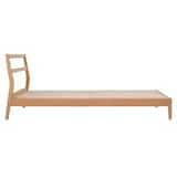 タモ材ベッド・シングル