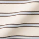 キッズ　綿天竺編みクルーネック長袖Ｔシャツ　ボーダー