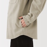 紳士　両面起毛フランネルシャツジャケット