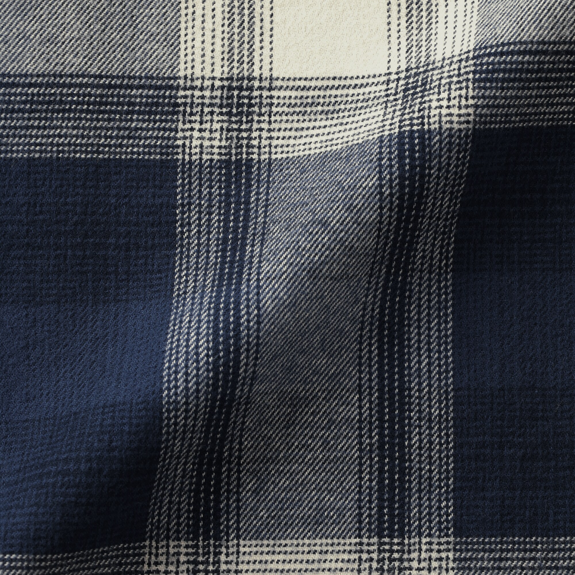 紳士　両面起毛フランネルシャツジャケット