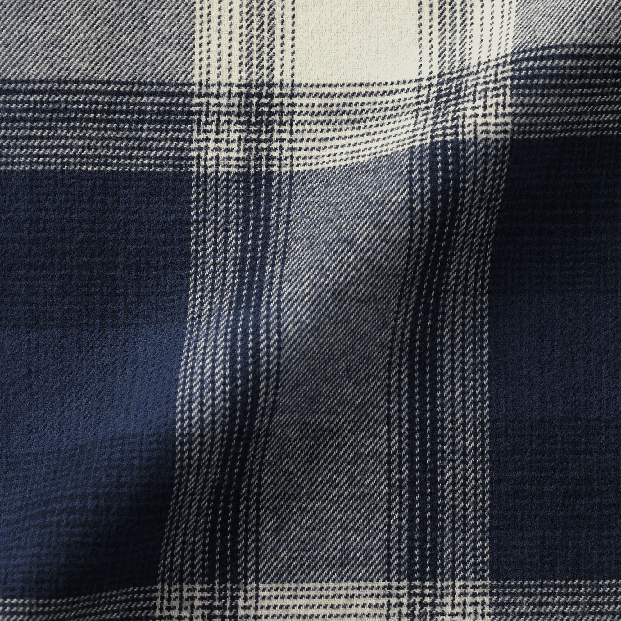 紳士　両面起毛フランネルシャツジャケット