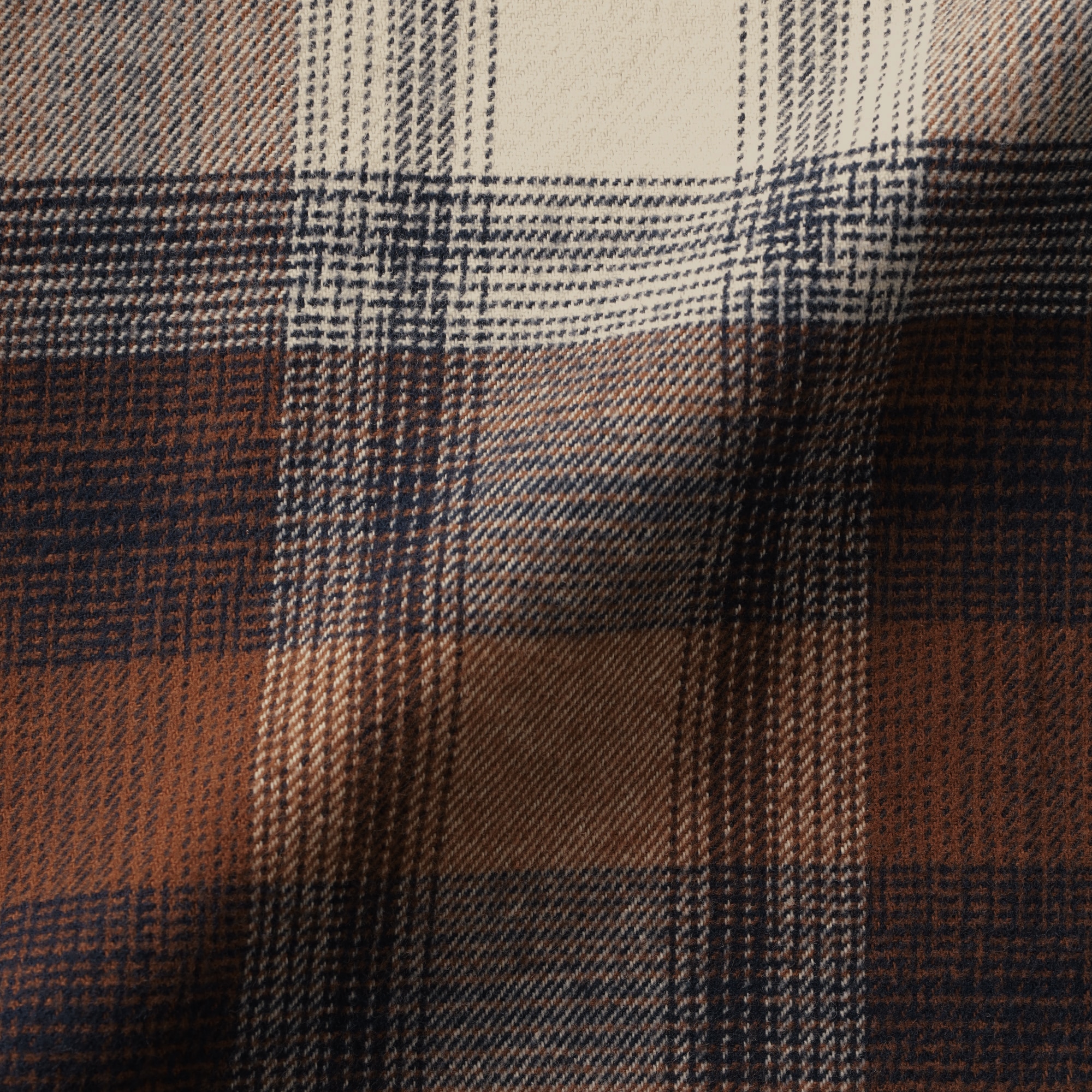 紳士　両面起毛フランネルシャツジャケット