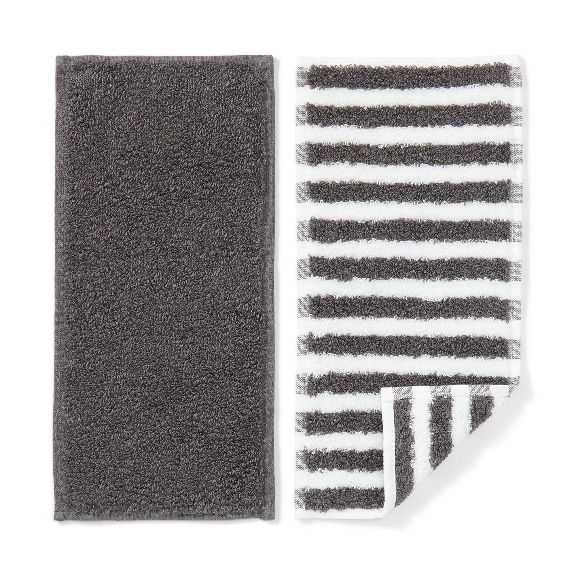 綿　タオル　ハーフハンカチ　２枚組