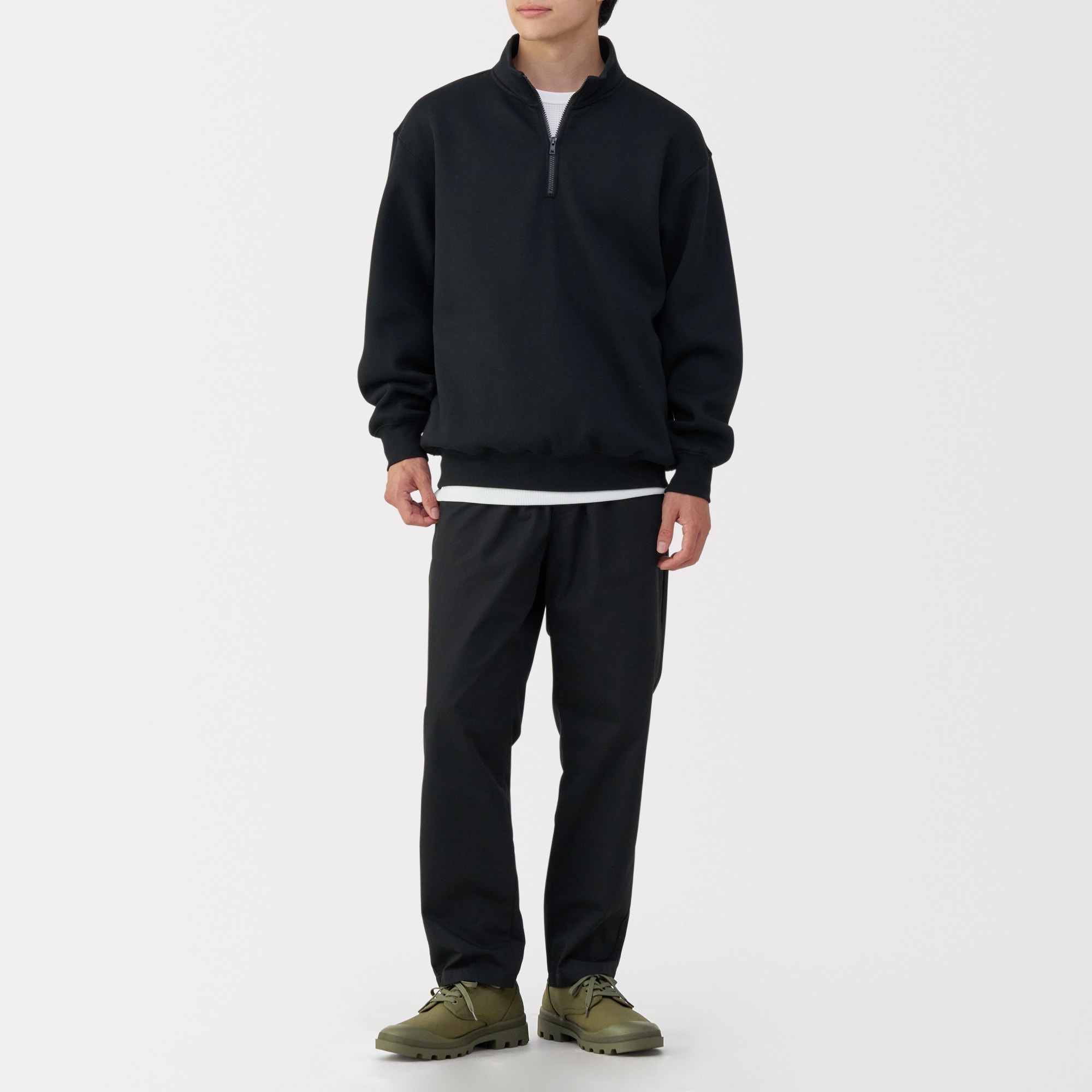 紳士　柔らかい中敷を使用した　撥水タンクソールシューズ