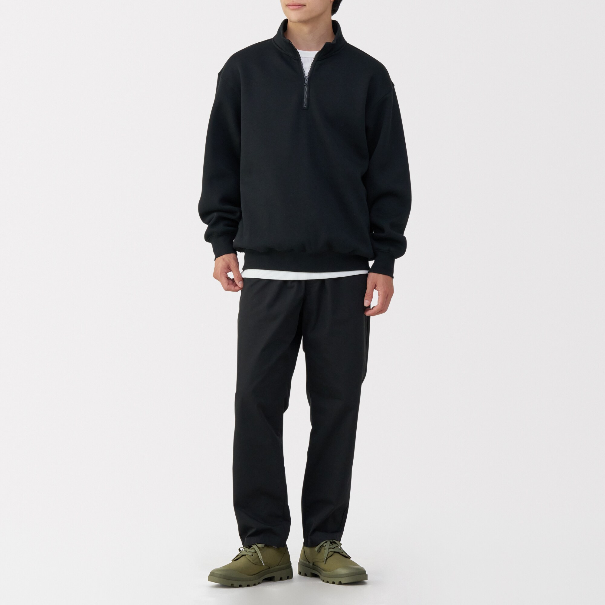 紳士　柔らかい中敷を使用した　撥水タンクソールシューズ