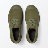 婦人　柔らかい中敷を使用した　撥水タンクソールシューズ