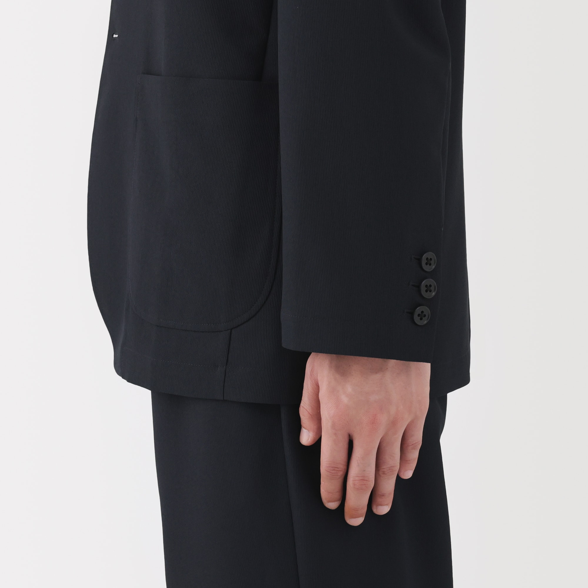 紳士　風を通すストレッチジャケット