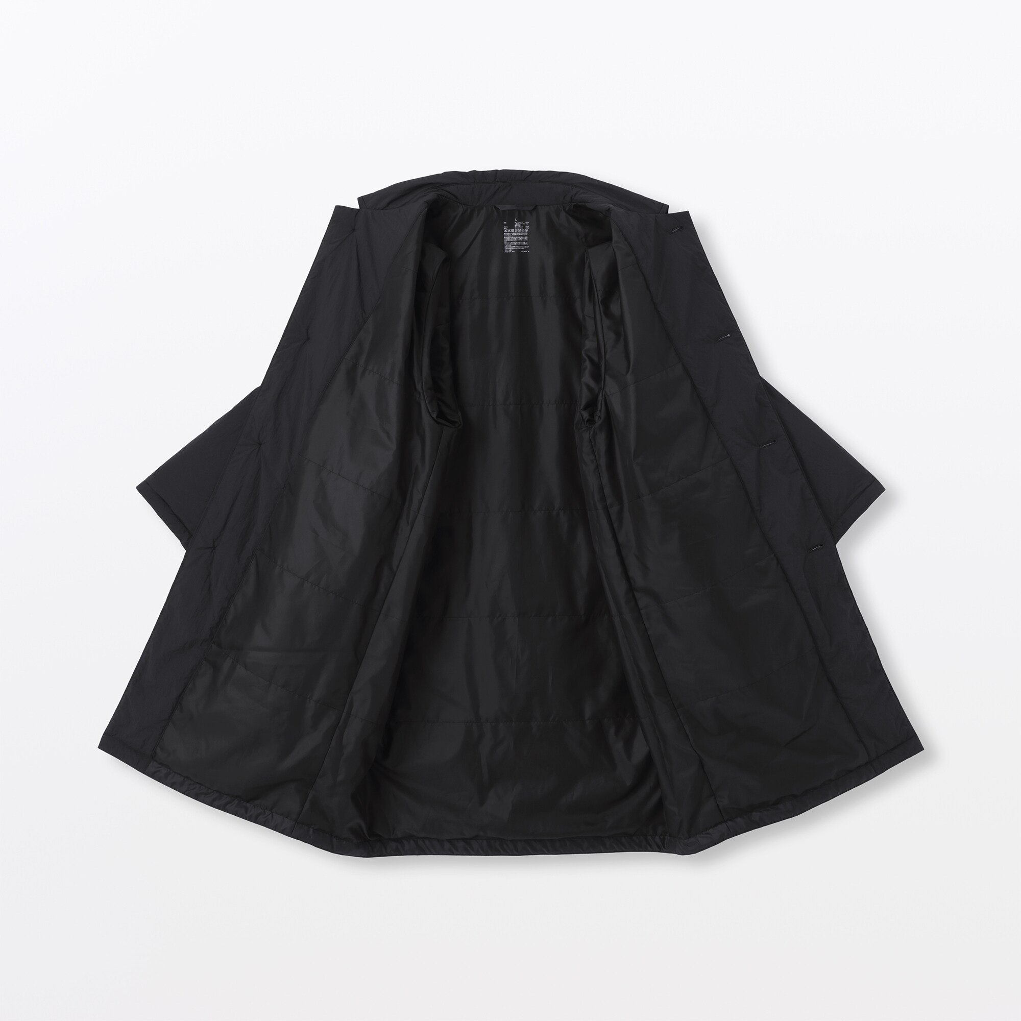 紳士 ふんわり中わた 撥水ステンカラーコート | 無印良品