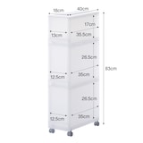 【宅送】ＰＰストッカーキャスター付・１