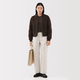 ペーパーライクトートバッグ　内ポケット付き