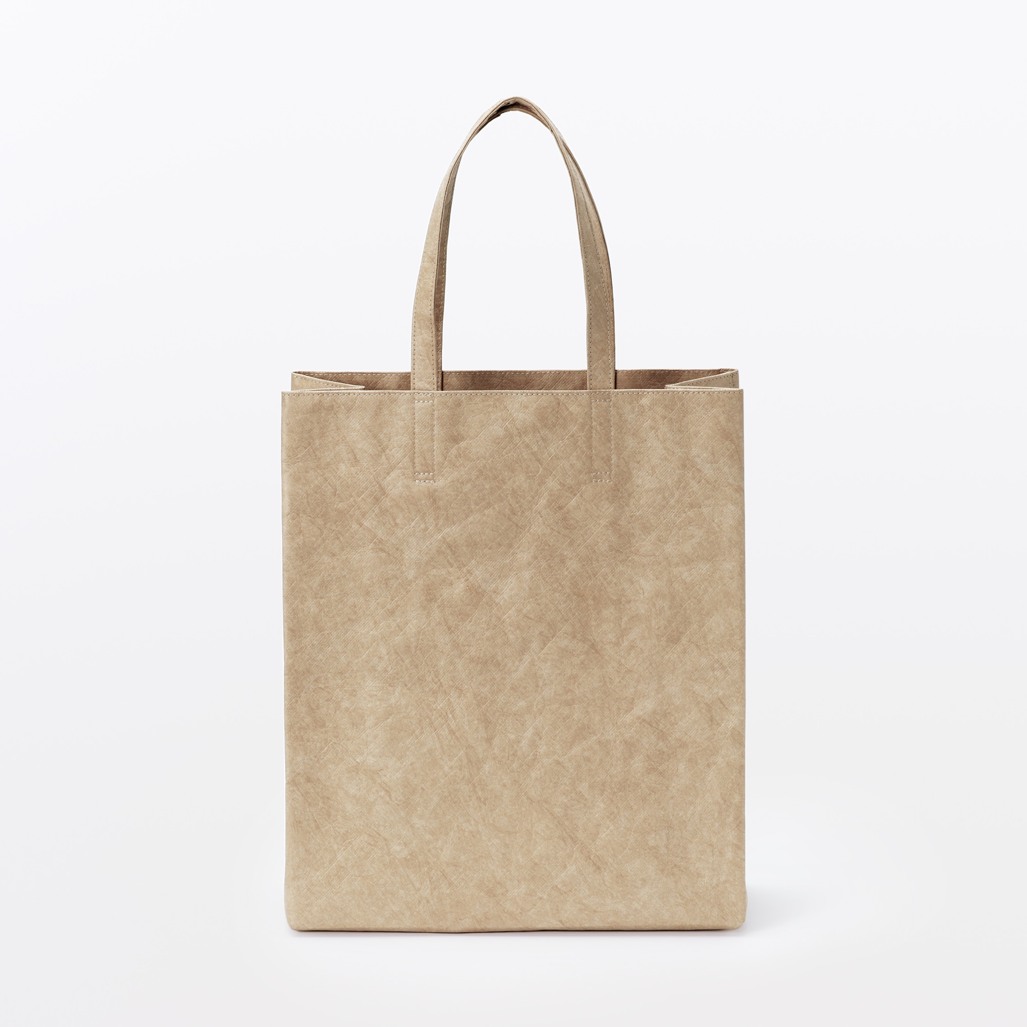 ペーパーライクトートバッグ　内ポケット付き